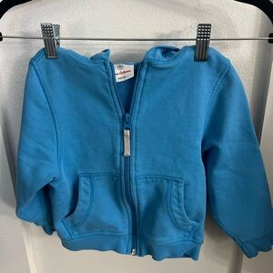 Hanna Andersson Blue Zip Up Jacket size 90 or 3T